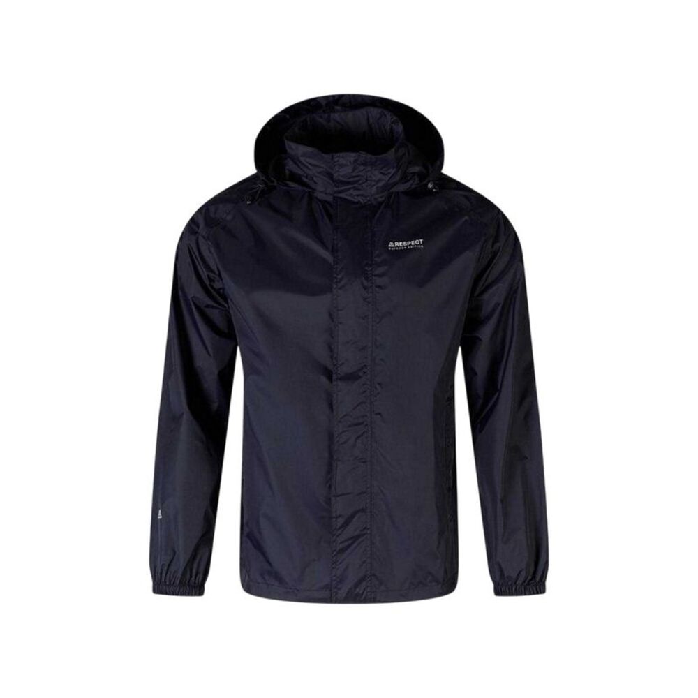 Minoti Mens Packaway Waterproof Jacket / Navy